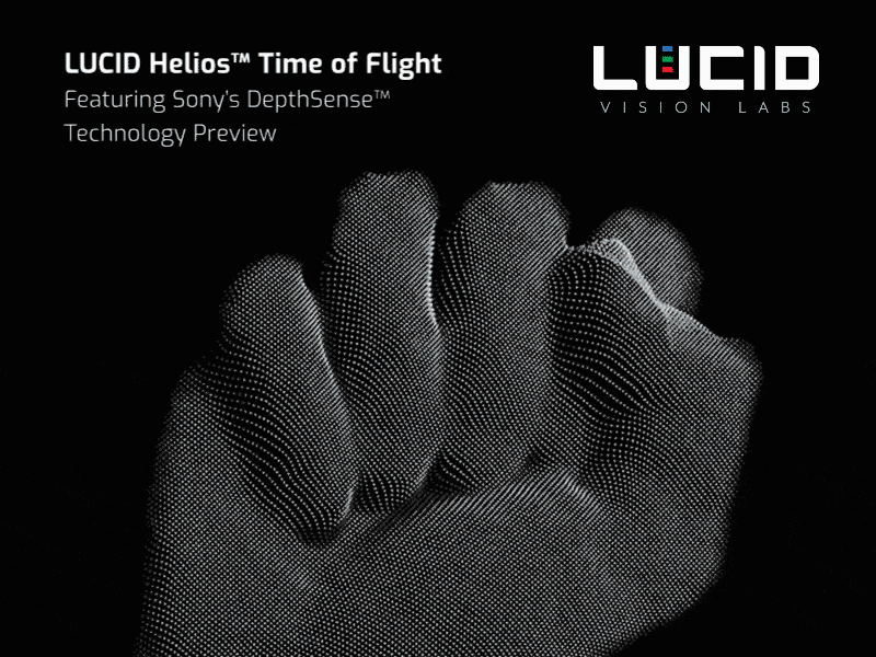 LUCID Helios camera Sony Depthsense Time of Flight ToF IMX556PLR