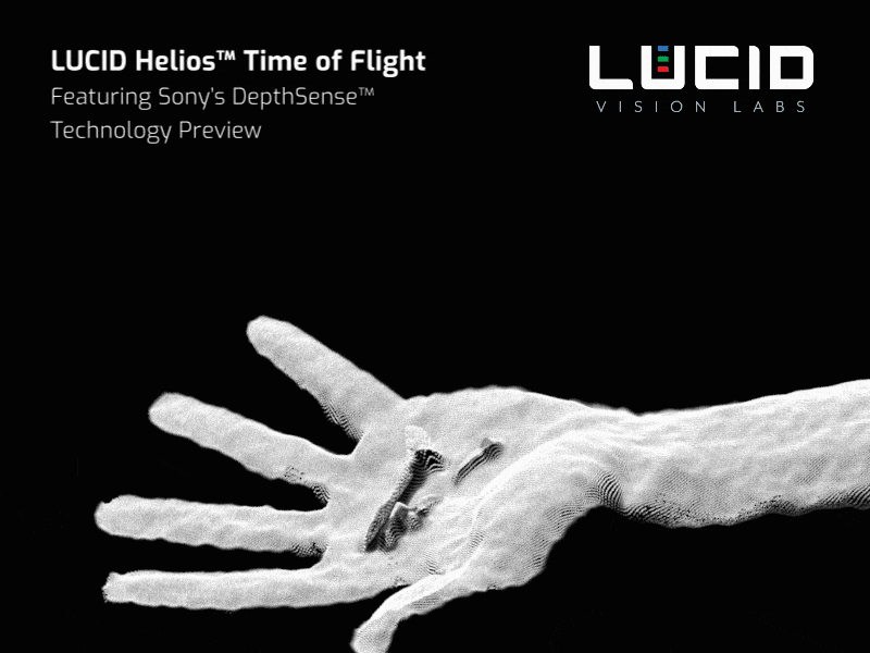 LUCID Helios camera Sony Depthsense Time of Flight ToF IMX556PLR