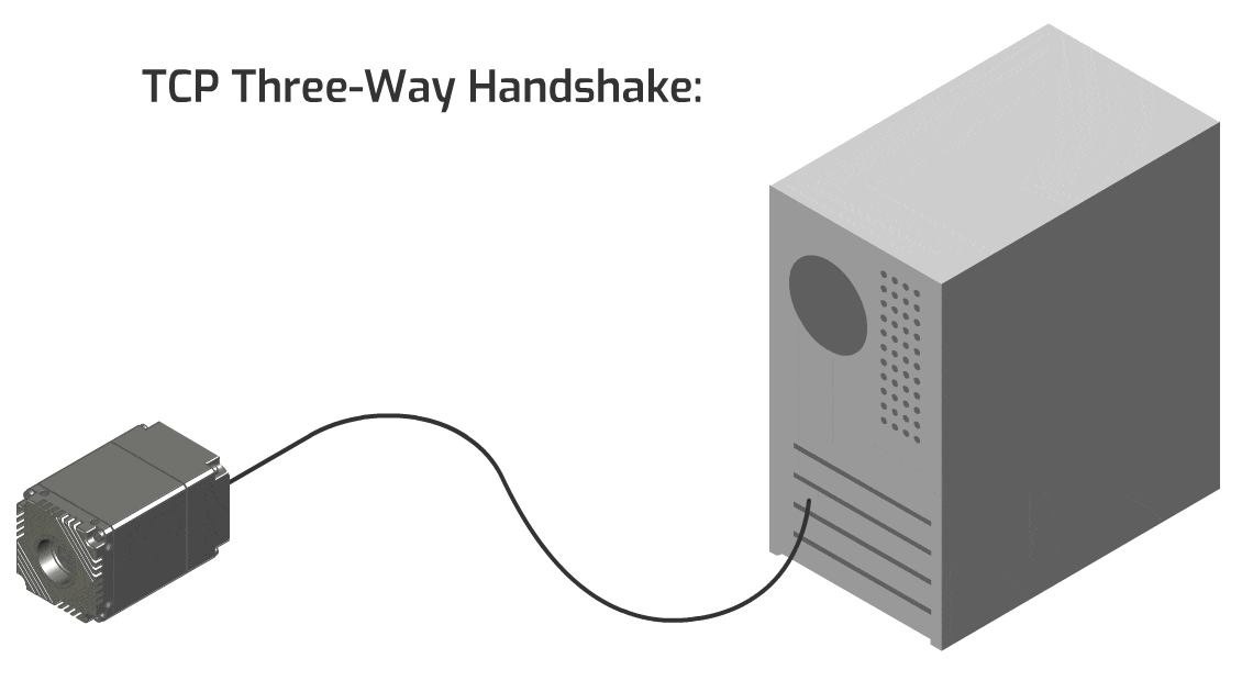 TCP handshake with 10GigE Camera