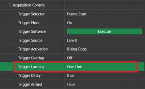 Trigger Latency Feature