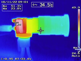 Thermal image of Phoenix camera with LUCID’s C-mount lens